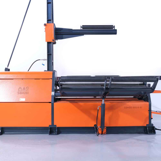 SBM 220x2100 4-х валковый листогибочный станок